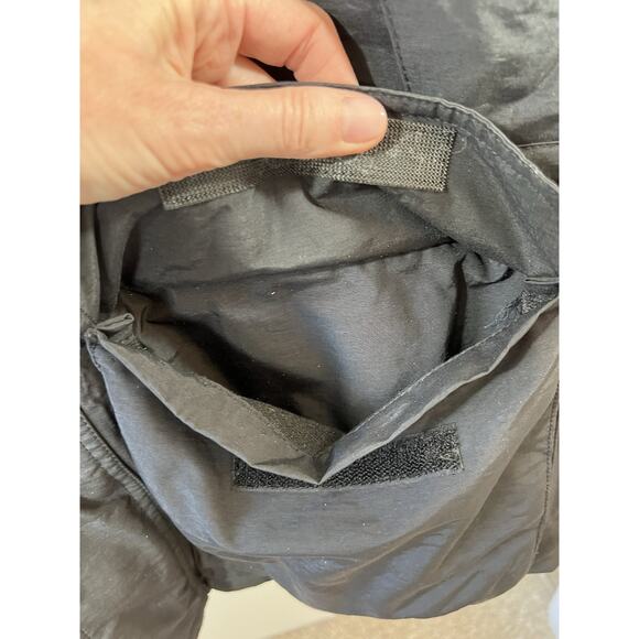 The North Face Men's Goose Down Parka Puffer Jacket Size L Black Fur Hood Winter - Picture 5 of 12